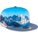 los-angeles-dodgers-mlb-new-era-59fifty-fotorealistisk-bla-flad-kasket