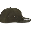 gron-justerbar-flad-kasket-9fifty-waxed-canvas-fra-new-york-yankees-mlb-fra-new-era
