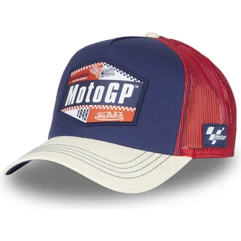 Von Dutch MOTO GP2 MotoGP Navy Blå og Rød Trucker Hat