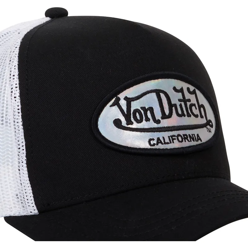 von-dutch-pastel-blk-sort-og-hvid-trucker-kasket