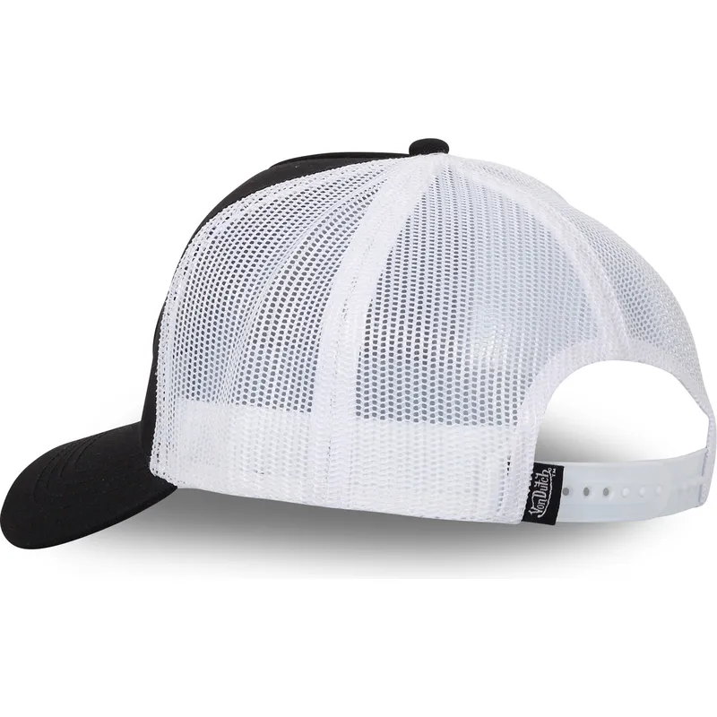 von-dutch-pastel-blk-sort-og-hvid-trucker-kasket