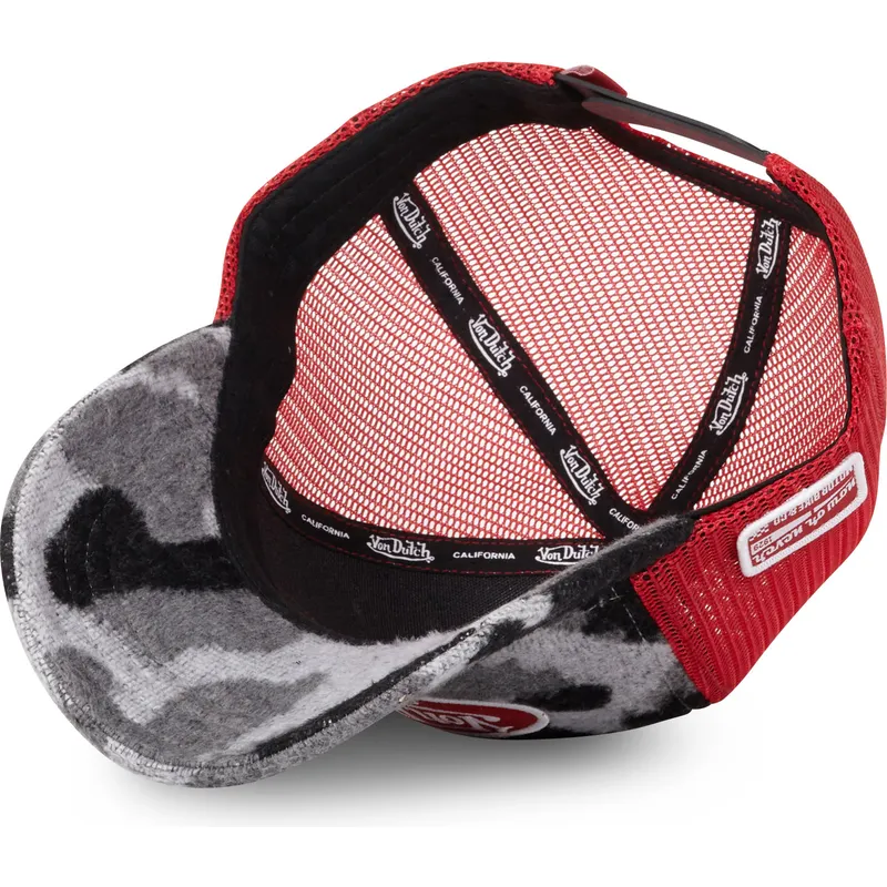 kasketter-buet-camouflage-snapback-af-von-dutch