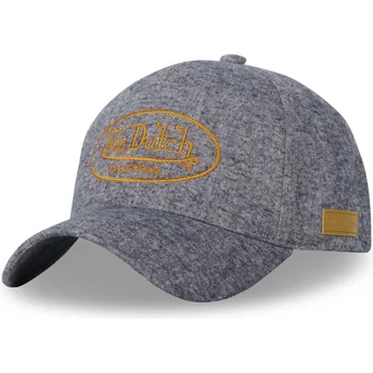 Von Dutch JEA02 grå buet snapback kasket