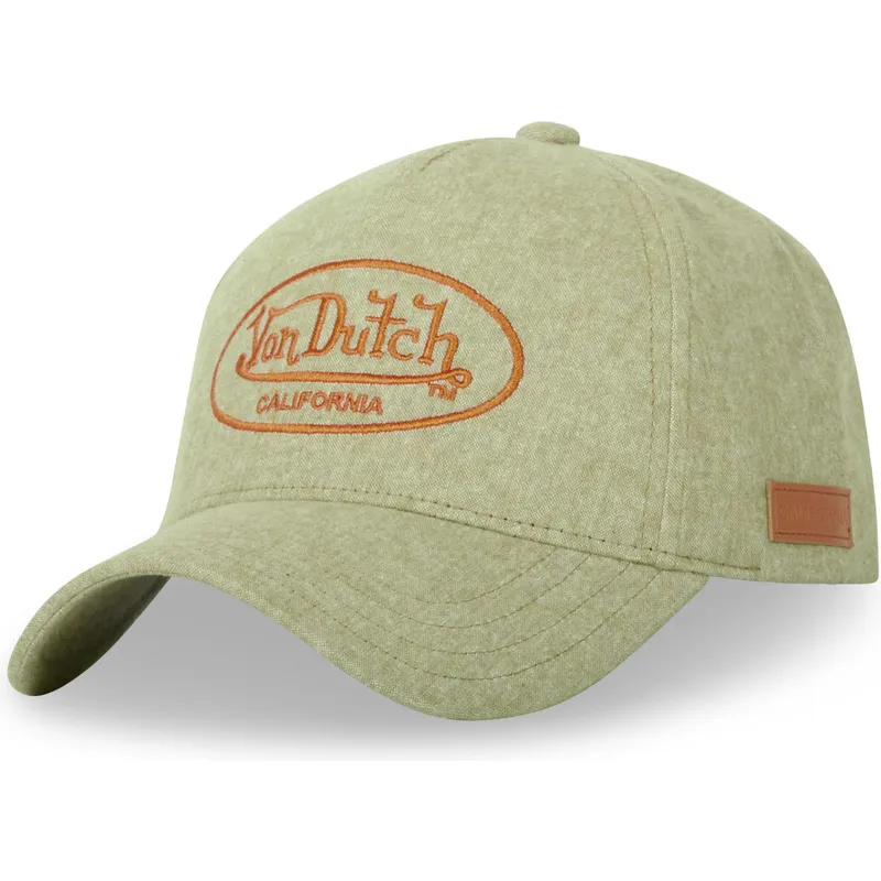 gron-buet-kasket-snapback-jea03-fra-von-dutch
