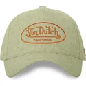 von-dutch-curved-brim-jea03-green-snapback-cap