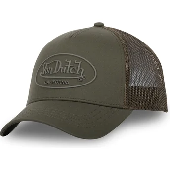 Von Dutch LOG07 Grøn Trucker Hat