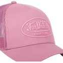 lyserod-trucker-kasket-log08-fra-von-dutch