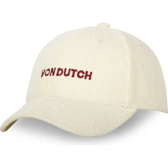 Von Dutch Buet Brim VEL24 OW Beige Justerbar Kasket