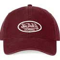 justerbar-bordeaux-buet-kasket-log-bur-fra-von-dutch