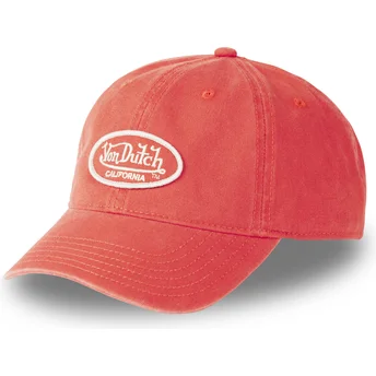 Von Dutch Buet Brim LOG FLA Orange Justerbar Kasket