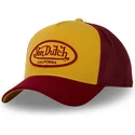 von-dutch-burg-yellow-and-red-trucker-hat