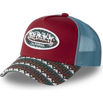 Von Dutch ETH03 Rød og Blå Trucker Hat