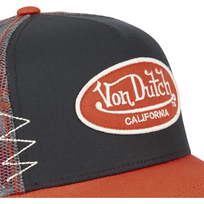 sort-og-orange-trucker-kasket-gror-fra-von-dutch
