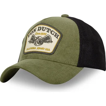 Von Dutch KAK Grøn og Sort Trucker Hat