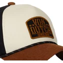 von-dutch-vint01-brun-og-sort-buet-snapback-kasket