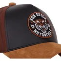 buet-sort-og-brun-snapback-kasket-vint03-fra-von-dutch