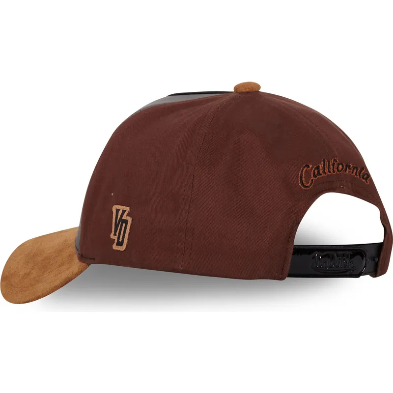 buet-sort-og-brun-snapback-kasket-vint03-fra-von-dutch