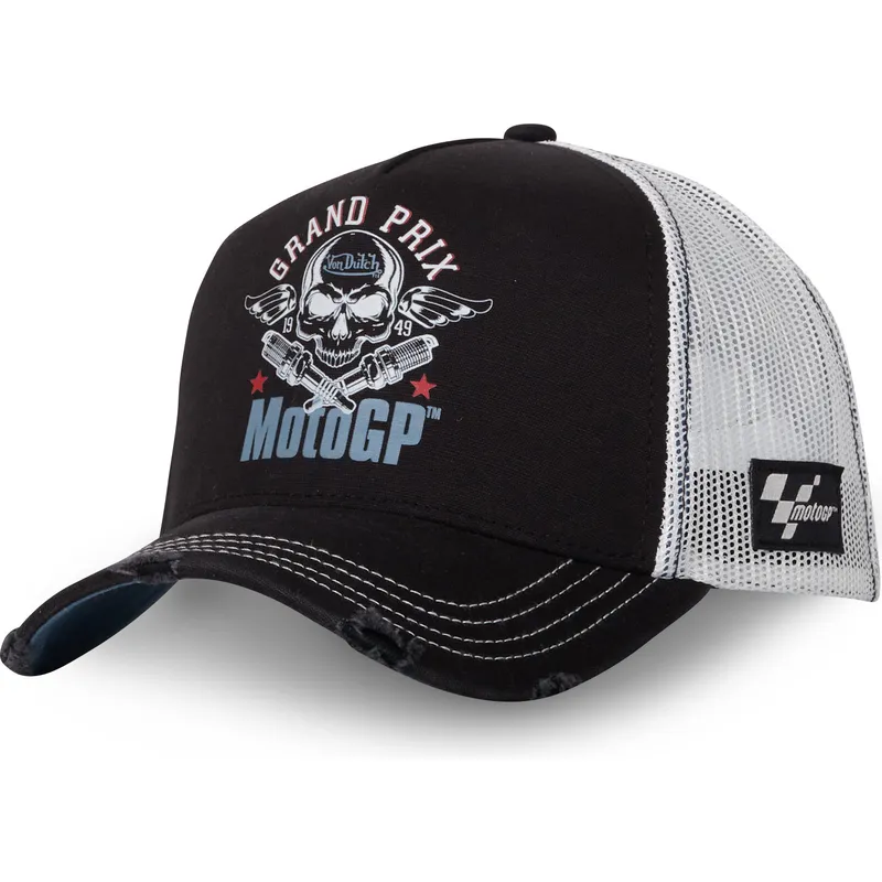 sort-og-hvid-trucker-kasket-moto-ct-23-motogp-fra-von-dutch