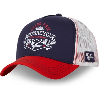 Von Dutch MOTO CT 24 MotoGP Navy Blå, Hvid og Rød Trucker Hat