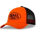 gorra-trucker-orange-og-sort-flu-o-fra-von-dutch