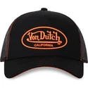 sort-og-orange-dom-o-trucker-kasket-fra-von-dutch