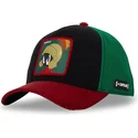 trucker-kasket-sort-gron-og-rod-marvin-the-martian-loo10-mar-looney-tunes-fra-capslab