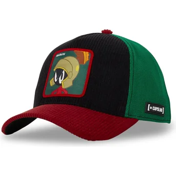 Capslab Marvin Marsmanden LOO10 MAR Looney Tunes Sort, Grøn og Rød Trucker Hat