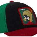 trucker-kasket-sort-gron-og-rod-marvin-the-martian-loo10-mar-looney-tunes-fra-capslab