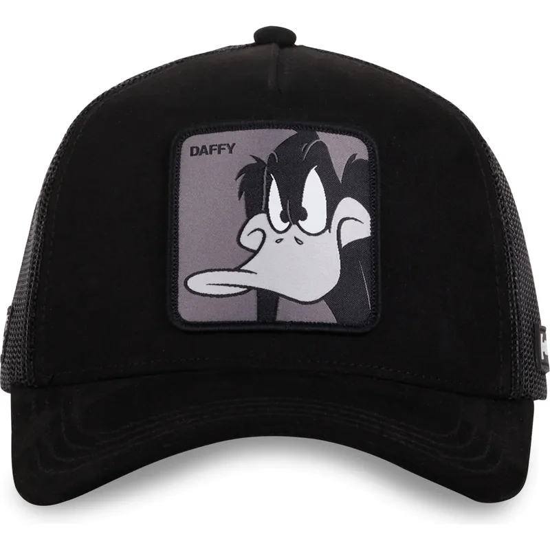sort-trucker-kasket-daffy-duck-loo10-duc-looney-tunes-fra-capslab