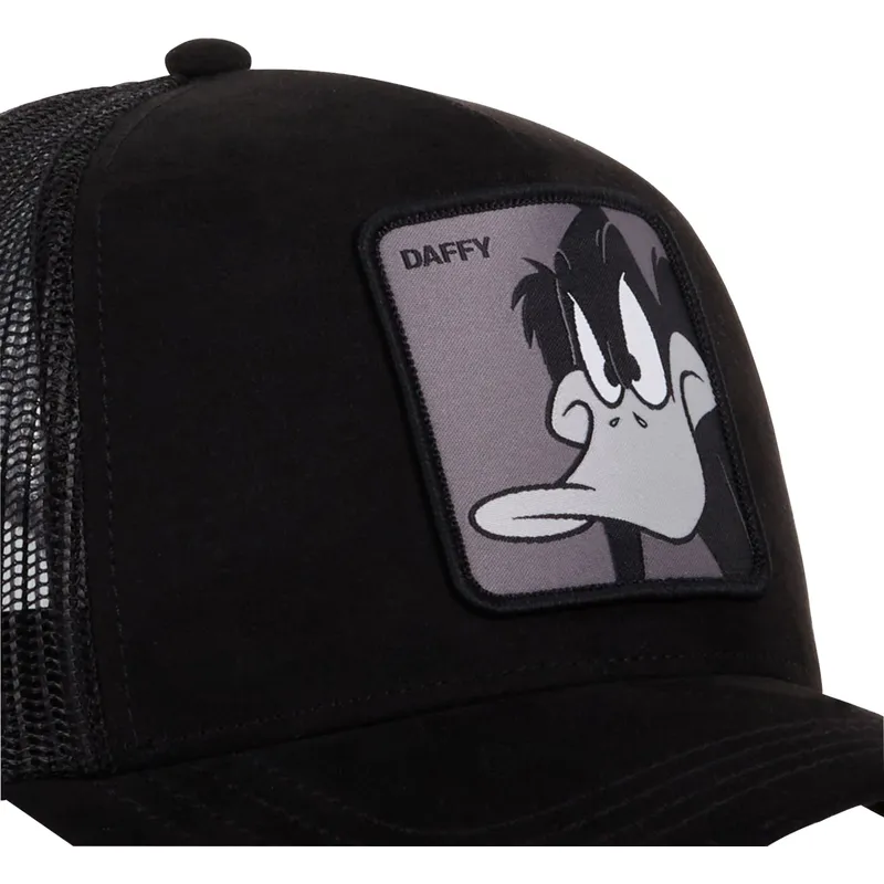 sort-trucker-kasket-daffy-duck-loo10-duc-looney-tunes-fra-capslab