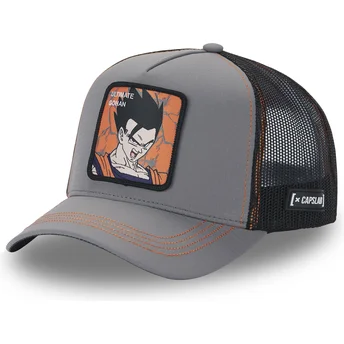 Grå og sort trucker-kasket Son Gohan Ultimate DBZ8 GOH Dragon Ball fra Capslab