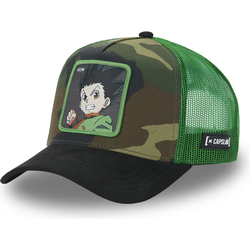 kasketter-buet-camouflage-snapback-gon-freecss-hunter-x-hunter-af-capslab kasketter-buet-camouflage-snapback-gon-freecss-hunter-x-hunter-af-capslab