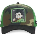kasketter-buet-camouflage-snapback-gon-freecss-hunter-x-hunter-af-capslab