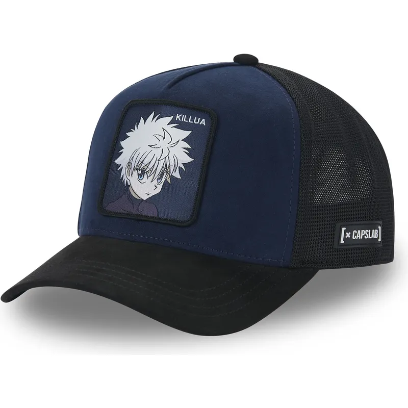 kasketter-buet-marinebla-snapback-killua-zoldyck-hunter-x-hunter-af-capslab