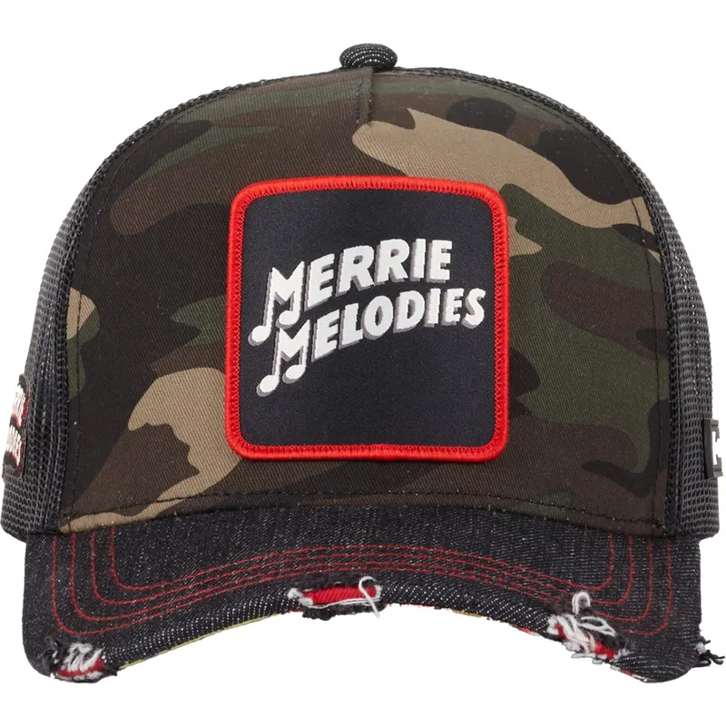 trucker-kasket-camouflage-og-sort-merry-melodies-loo10-fol-looney-tunes-fra-capslab