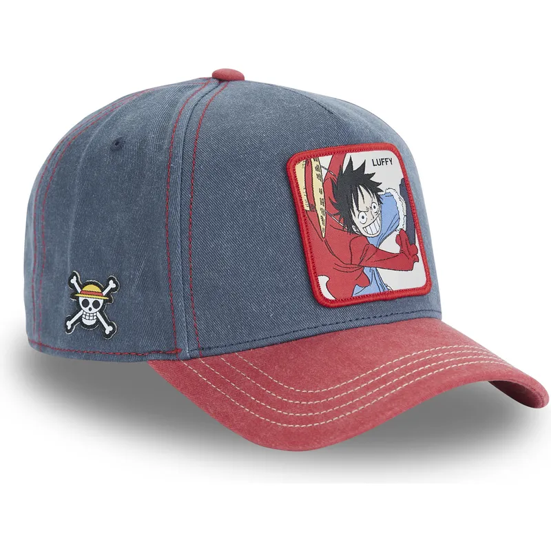 bla-og-rod-buet-kasket-snapback-monkey-d-luffy-op4-hak-one-piece-fra-capslab
