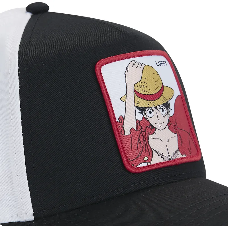 buet-sort-og-hvid-snapback-kasket-monkey-d-luffy-op4-hat-one-piece-fra-capslab