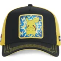 sort-og-gul-trucker-kasket-pikachu-pmk5-thu-pokemon-fra-capslab