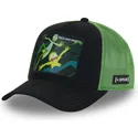 sort-og-gron-rick-og-morty-trucker-cap-rem5-rem-fra-capslab