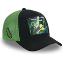 sort-og-gron-rick-og-morty-trucker-cap-rem5-rem-fra-capslab