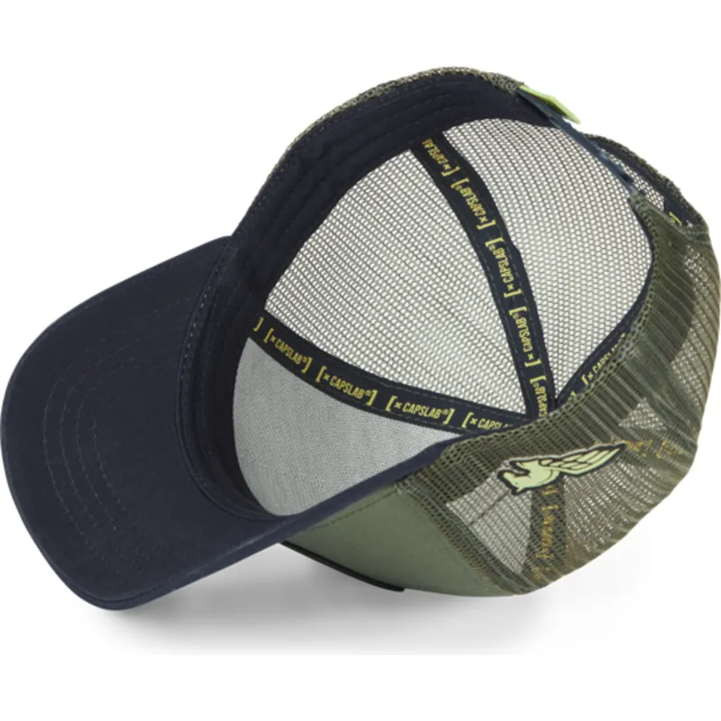 kasketter-buet-gron-snapback-pegasus-beasts-af-capslab kasketter-buet-gron-snapback-pegasus-beasts-af-capslab