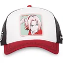 beige-sort-og-rod-trucker-kasket-sakura-haruno-pin-naruto-fra-capslab