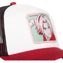 beige-sort-og-rod-trucker-kasket-sakura-haruno-pin-naruto-fra-capslab