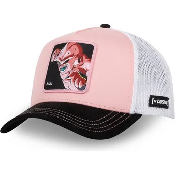 Capslab Kid Buu DBZ8 BUU Dragon Ball Pink, Hvid og Sort Trucker Hat