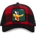 rod-og-sort-trucker-kasket-daffy-duck-loo10-lum-looney-tunes-fra-capslab
