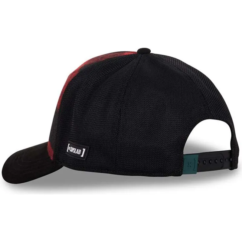 rod-og-sort-trucker-kasket-daffy-duck-loo10-lum-looney-tunes-fra-capslab