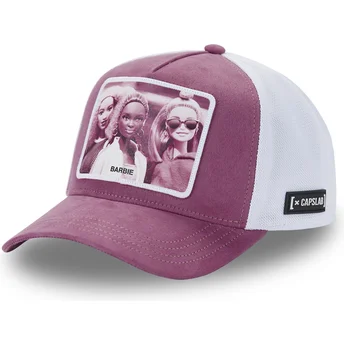 Capslab BAR Barbie Pink og Hvid Trucker Hat