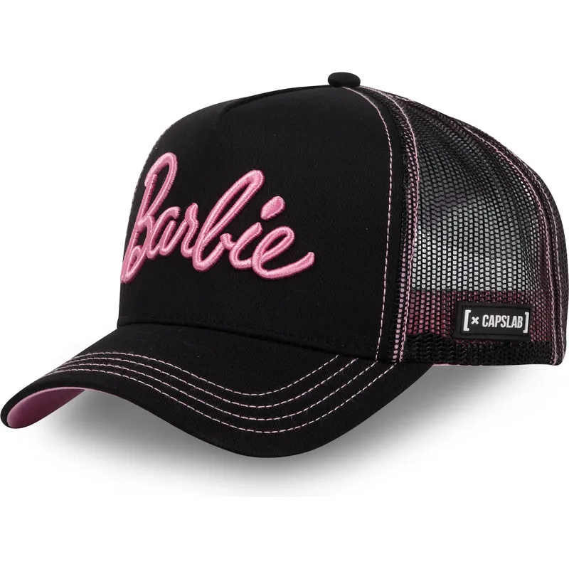 kasketter-buet-sort-snapback-barbie-af-capslab