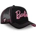 capslab-bar6-barbie-black-trucker-hat