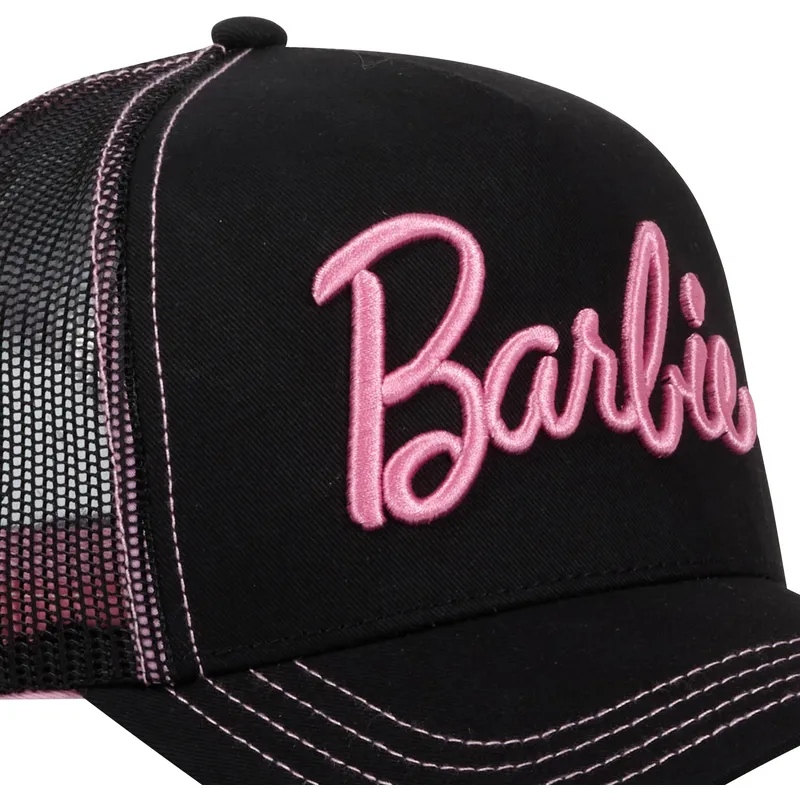kasketter-buet-sort-snapback-barbie-af-capslab
